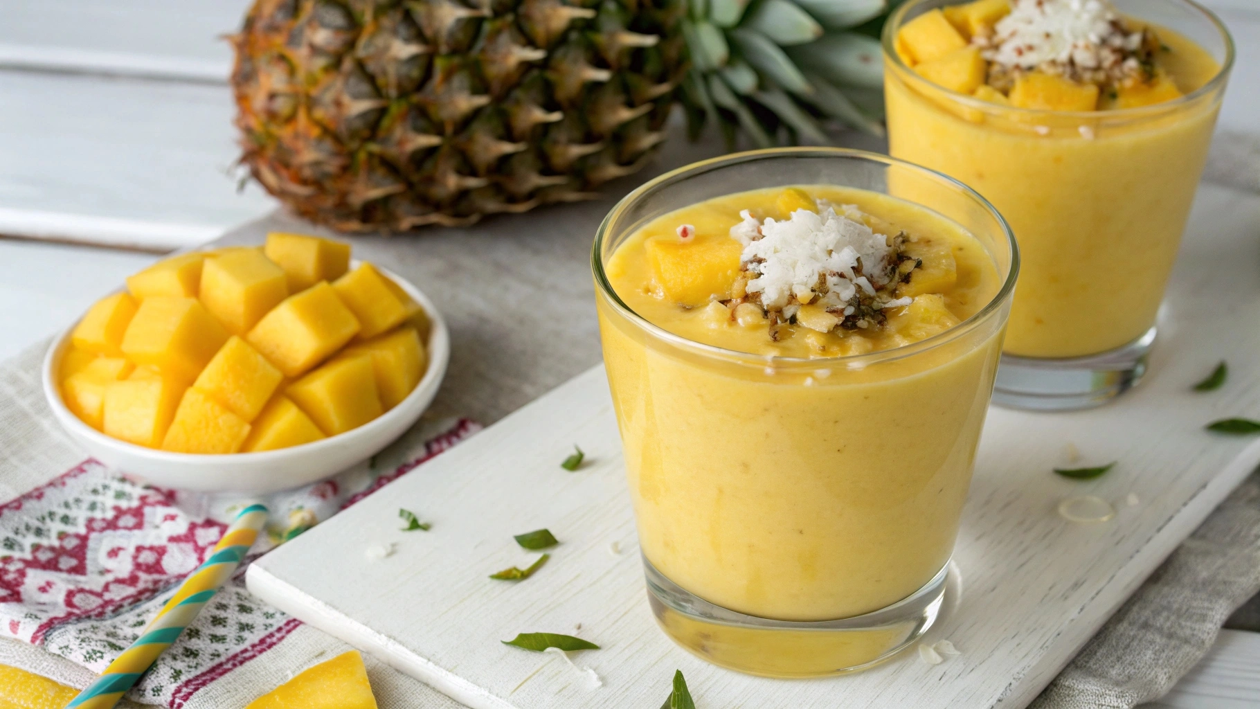 Pineapple Mango Smoothie
