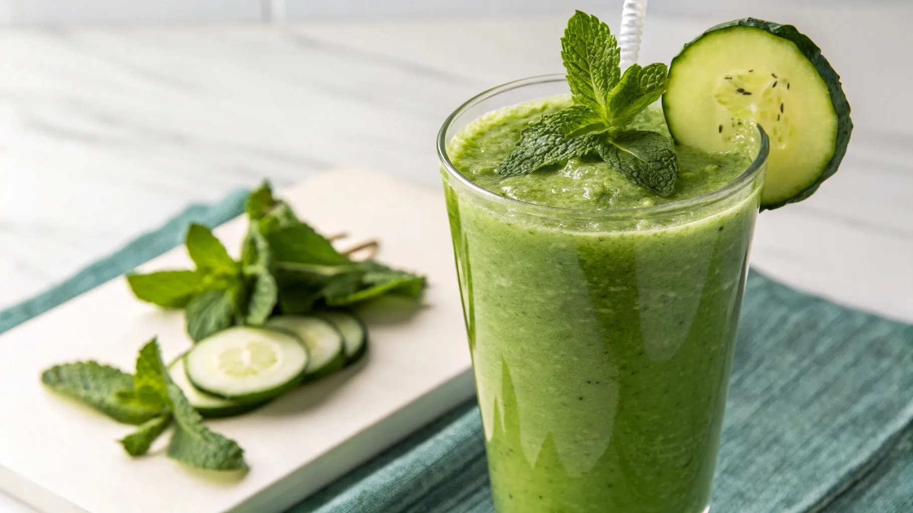 tall-glass-cucumber-mint-green-smoothie-with-sliced-garnish