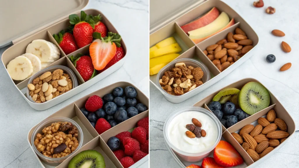 4 snack box ideas