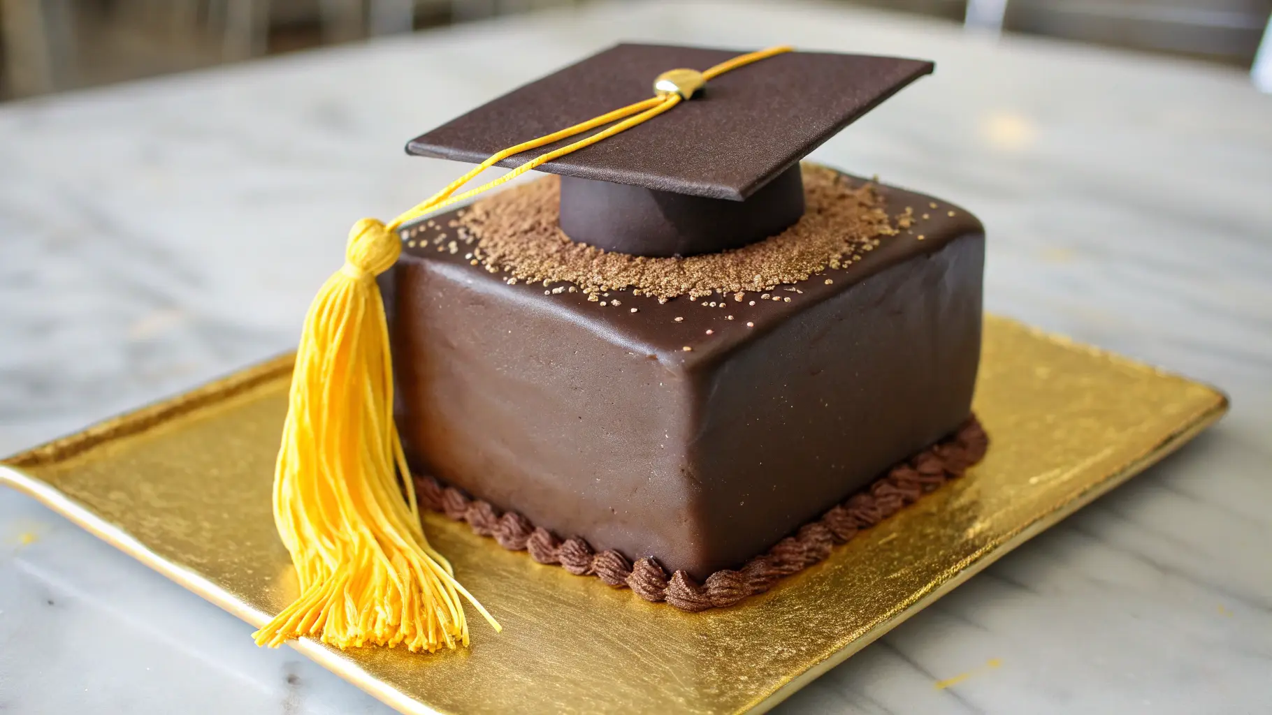 chocolate square cake