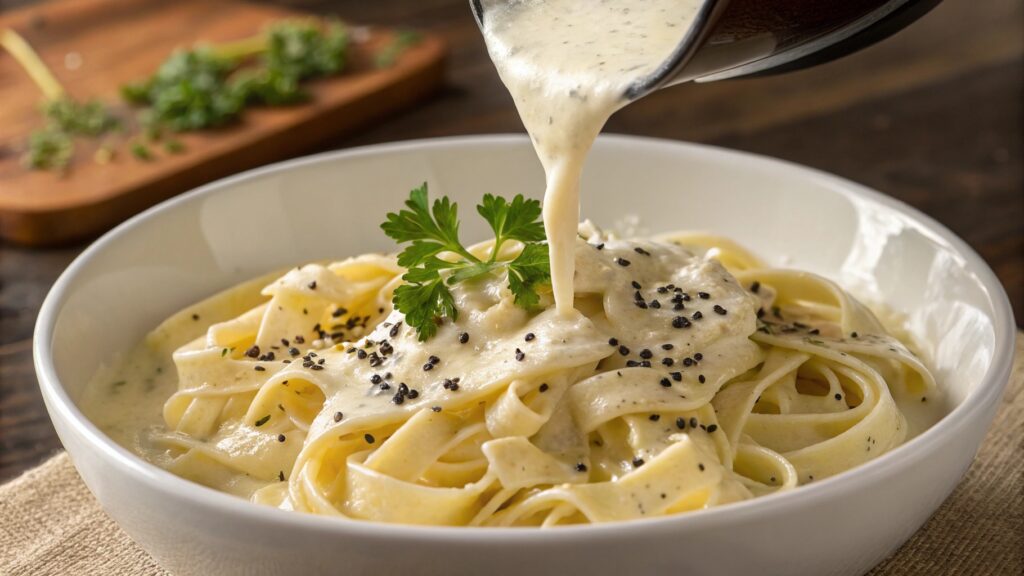 Cottage Cheese Alfredo