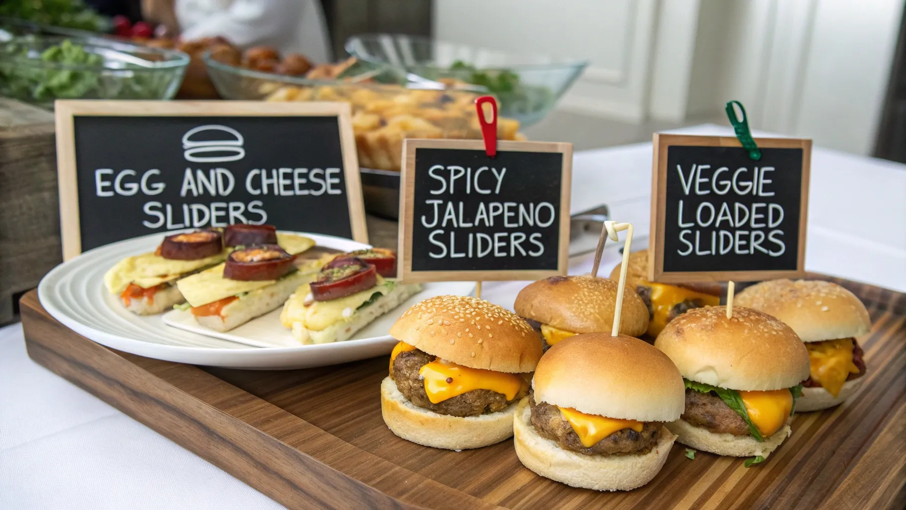 variations of Breakfast Sliders