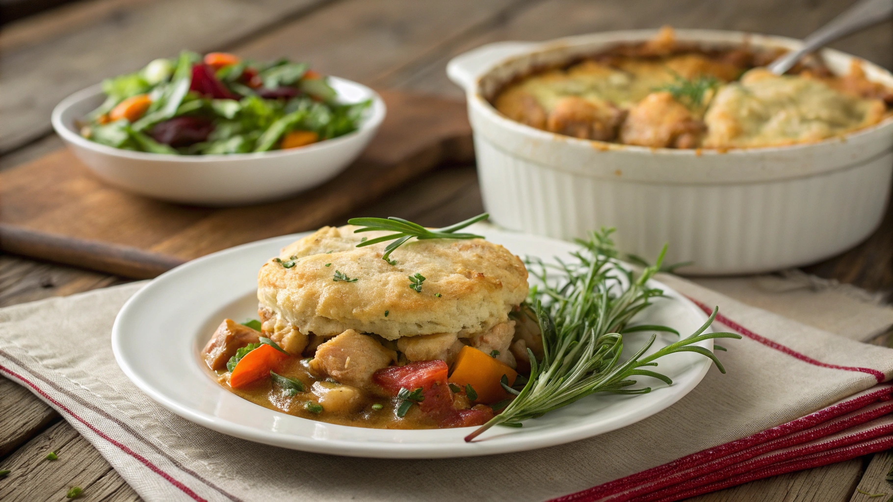 final shot of Chicken Cobbler